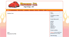 Desktop Screenshot of memoriescarclub.com